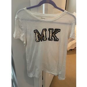 Michael Kors Women’s Sequined Logo T-shirt